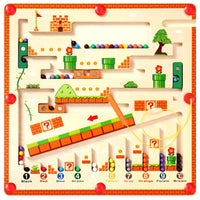 Wooden Magnetic Maze Board