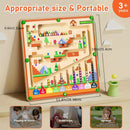 Wooden Magnetic Maze Board