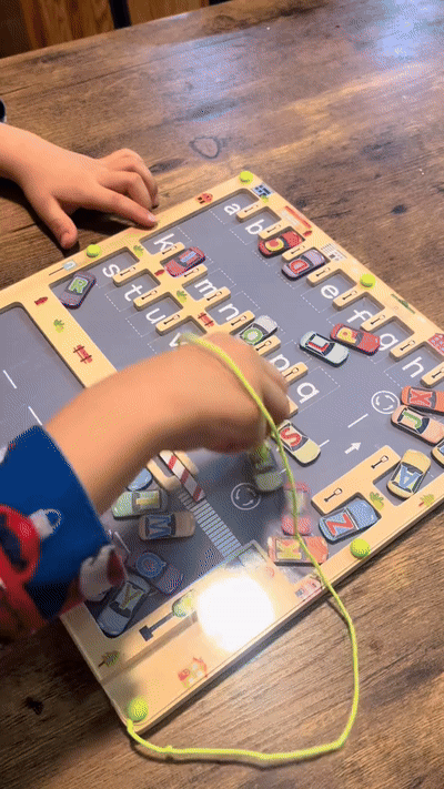 <p>“Absolutely love this alphabet board! It’s such a creative way for kids to learn letters while having fun. The little cars are adorable, and the quality is great. My son plays with it every day and has already started recognizing more letters!”</p>