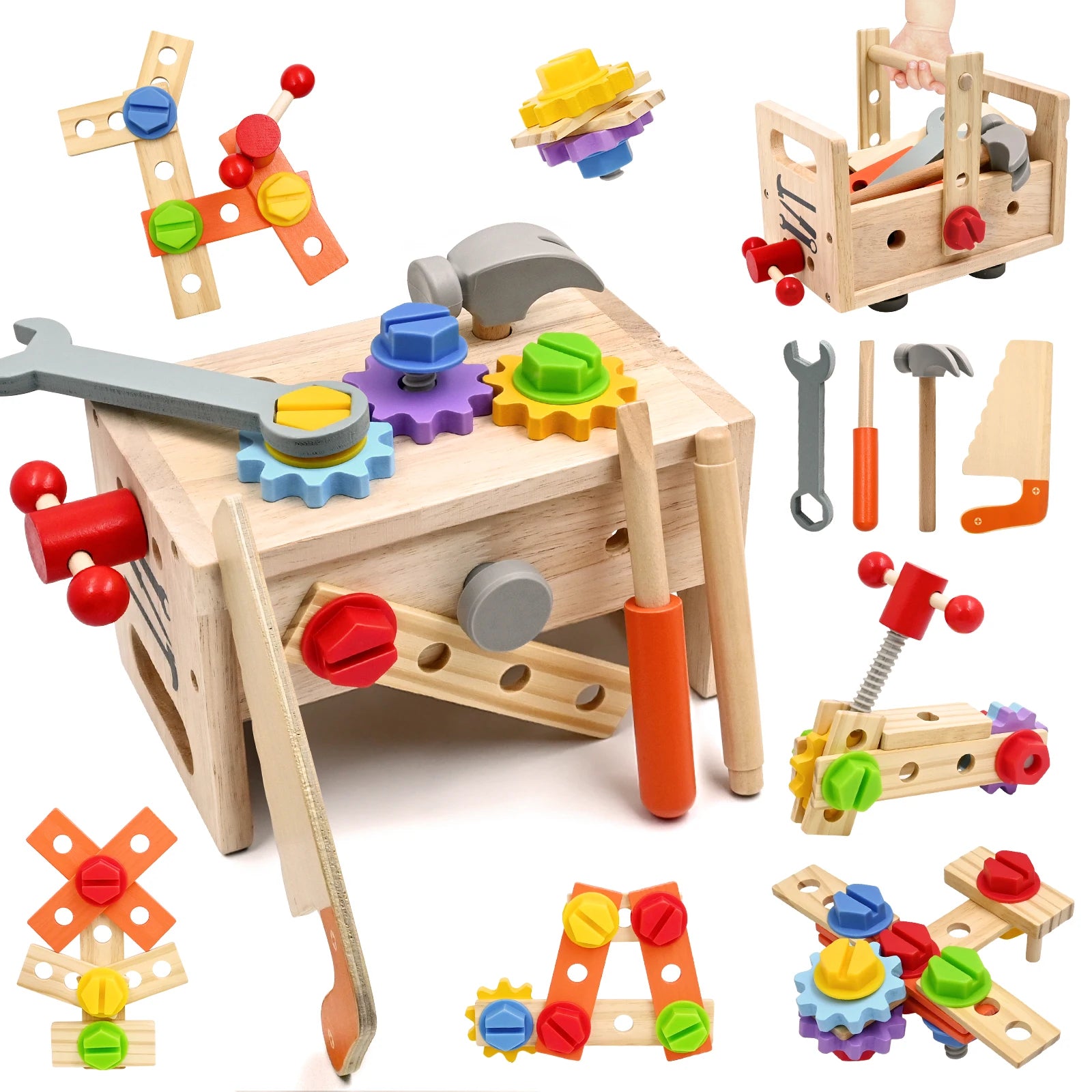 Wooden Tool Set