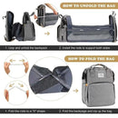 Multifunctional Foldable Diaper Bag