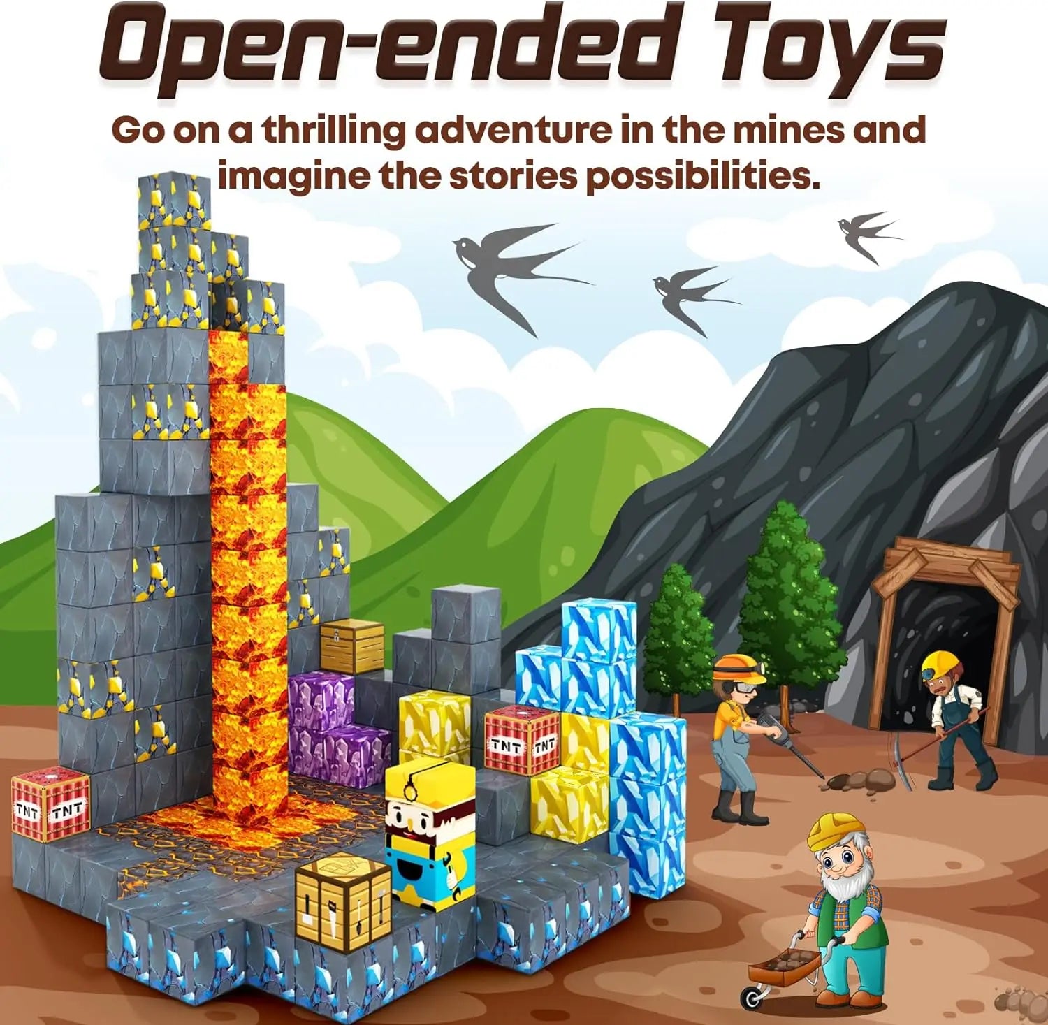 Magnetic Building Blocks