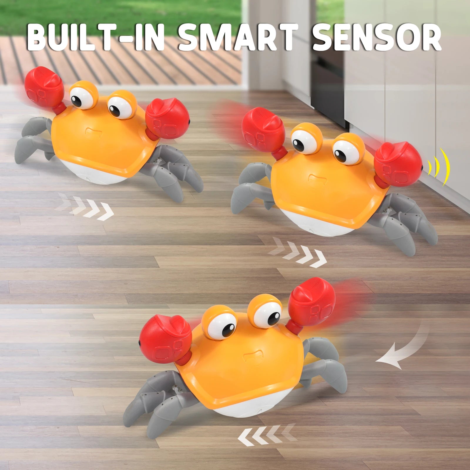 Interactive Crab Toy