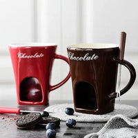 Chocolate Fondue Mug Set