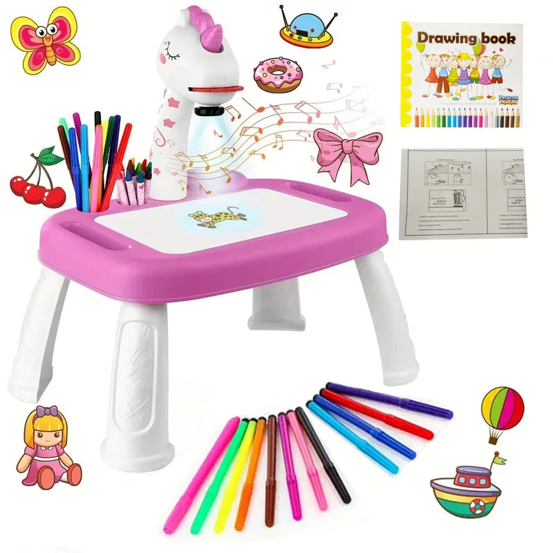 Projection Painting Table
