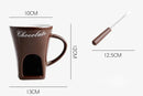 Chocolate Fondue Mug Set