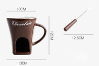 Chocolate Fondue Mug Set
