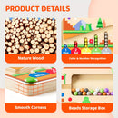Wooden Magnetic Maze Board